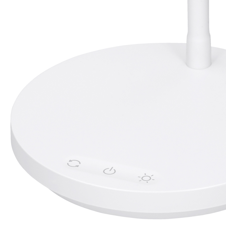 LED prigušiva dodirna stona lampa LED/4,5W/5V 3000/4000/6500K bela