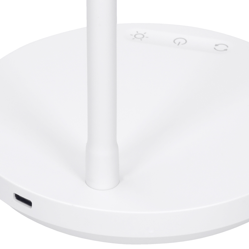 LED prigušiva dodirna stona lampa LED/4,5W/5V 3000/4000/6500K bela