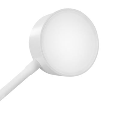 LED prigušiva fleksibilna punjiva stona lampa sa stezaljkom LED/2W/1800 mAh 3000/4000/6500K bela