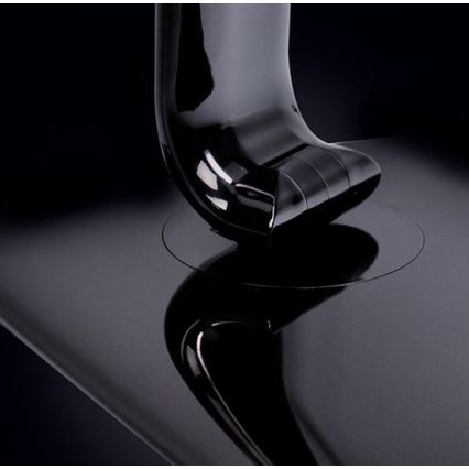 LED stona lampa, prigušiva, USB konektor, LED/12W/230V, crna