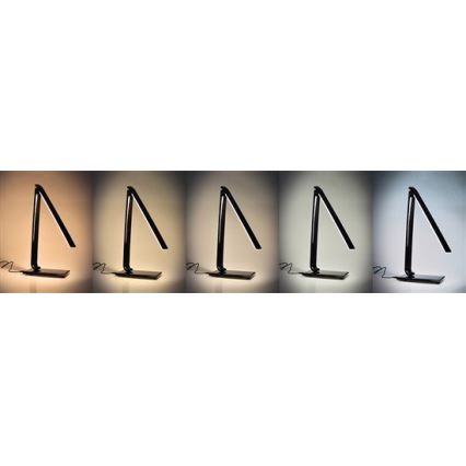 LED stolna lampa za prigušivanje USB konektor LED/12W/230V bijela
