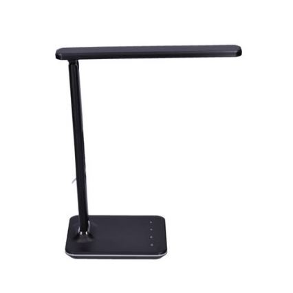 LED prigušiva stona lampa sa displejem LED/9W/230V crna