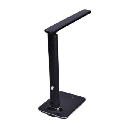 LED prigušiva stona lampa sa displejem LED/9W/230V crna