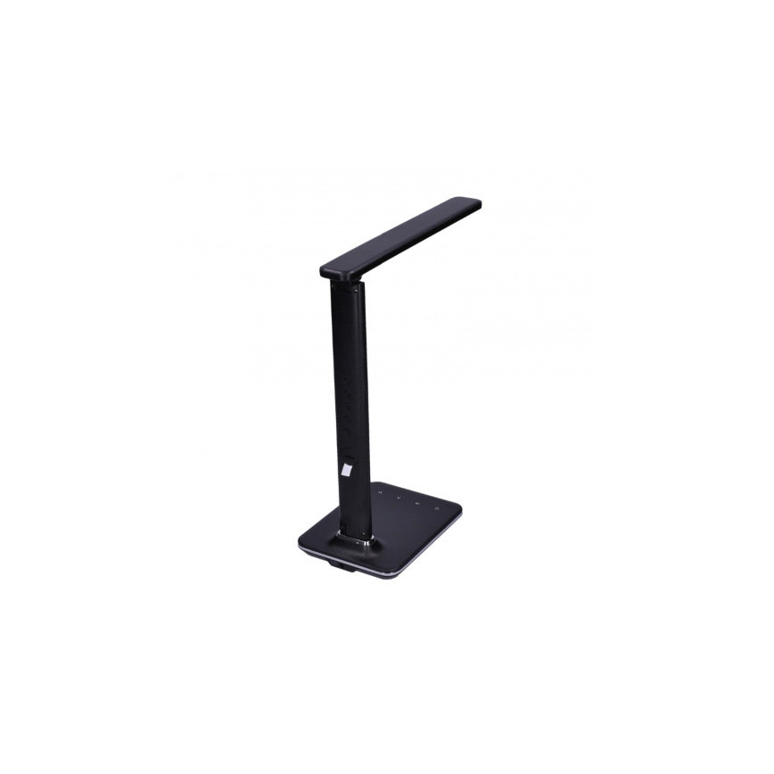LED prigušiva stona lampa sa displejem LED/9W/230V crna