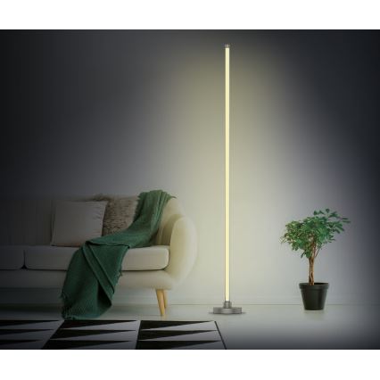 LED RGB prigušiva podna lampa RAINBOW LED/18W/230V Wi-Fi Tuya + daljinsko upravljanje