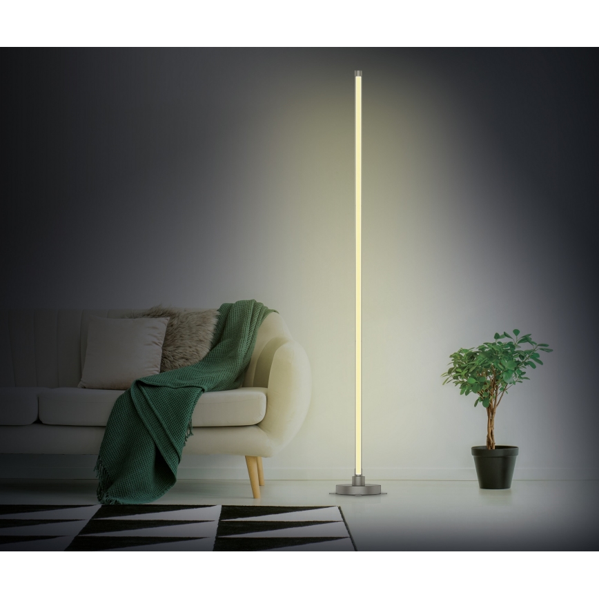 LED RGB prigušiva podna lampa RAINBOW LED/18W/230V Wi-Fi Tuya + daljinsko upravljanje