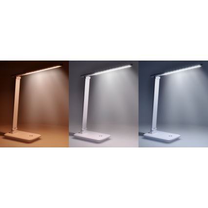 LED prigušiva stona lampa LED/10W/230V 3000/4500/6000K bela