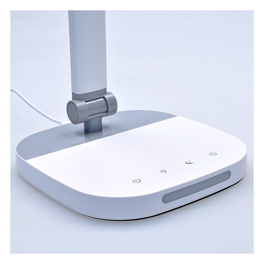 LED prigušiva dodirna stona lampa sa noćnim osvetljenjem LED/10W/5V 3000/4000/5000K bela