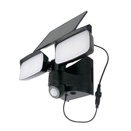 LED solarni reflektor sa senzorom LED/9W/3,7V 3600 mAh IP54