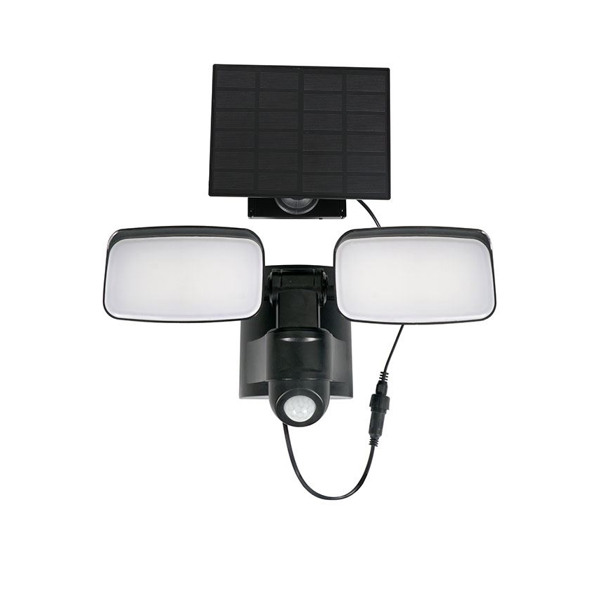 LED solarni reflektor sa senzorom LED/9W/3,7V 3600 mAh IP54