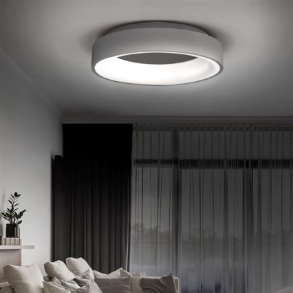 LED prigušiva stropna svetiljka TREVISO LED/48W/230V + daljinski upravljač