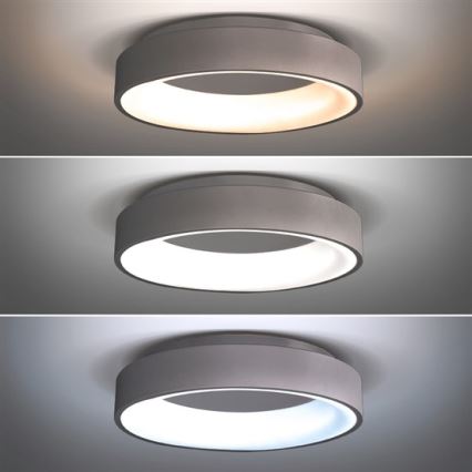 LED prigušiva stropna svetiljka TREVISO LED/48W/230V + daljinski upravljač