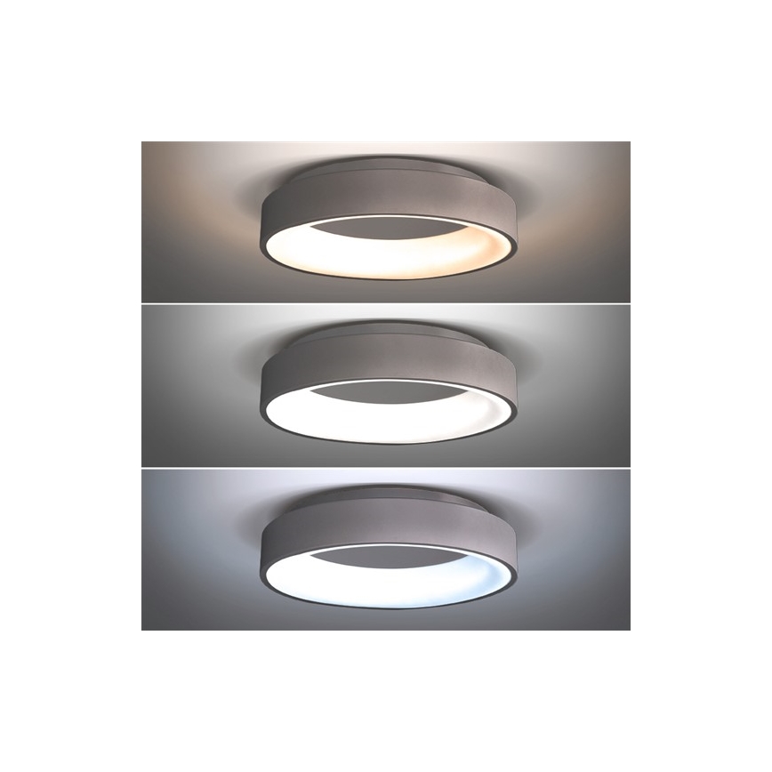 LED prigušiva stropna svetiljka TREVISO LED/48W/230V + daljinski upravljač