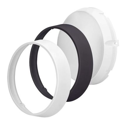 LED spoljašnje zidno svetlo 2u1 LED/20W/230V 3000/4000/6500K IP65 prečnik 22 cm