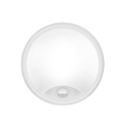 LED spoljašnje zidno svetlo sa senzorom 2 u 1 LED/20W/230V 3000/4000/6500K IP65 prečnik 22 cm
