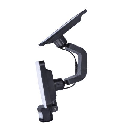 LED solarni reflektor sa senzorom pokreta LED/11W/3,7V 4400mAh 3000K/4000K/6500K IP54