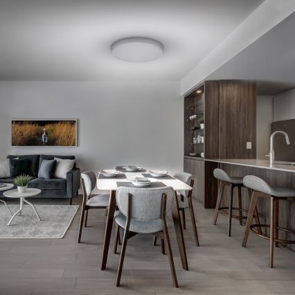 LED prigušiva stropna svetiljka LED/50W/230V 3000-6000K + daljinski upravljač