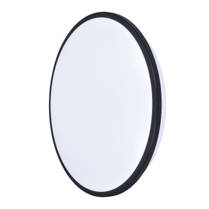 LED prigušiva stropna svetiljka JAMIL LED/48W/230V 3000-6500K crna + daljinski upravljač