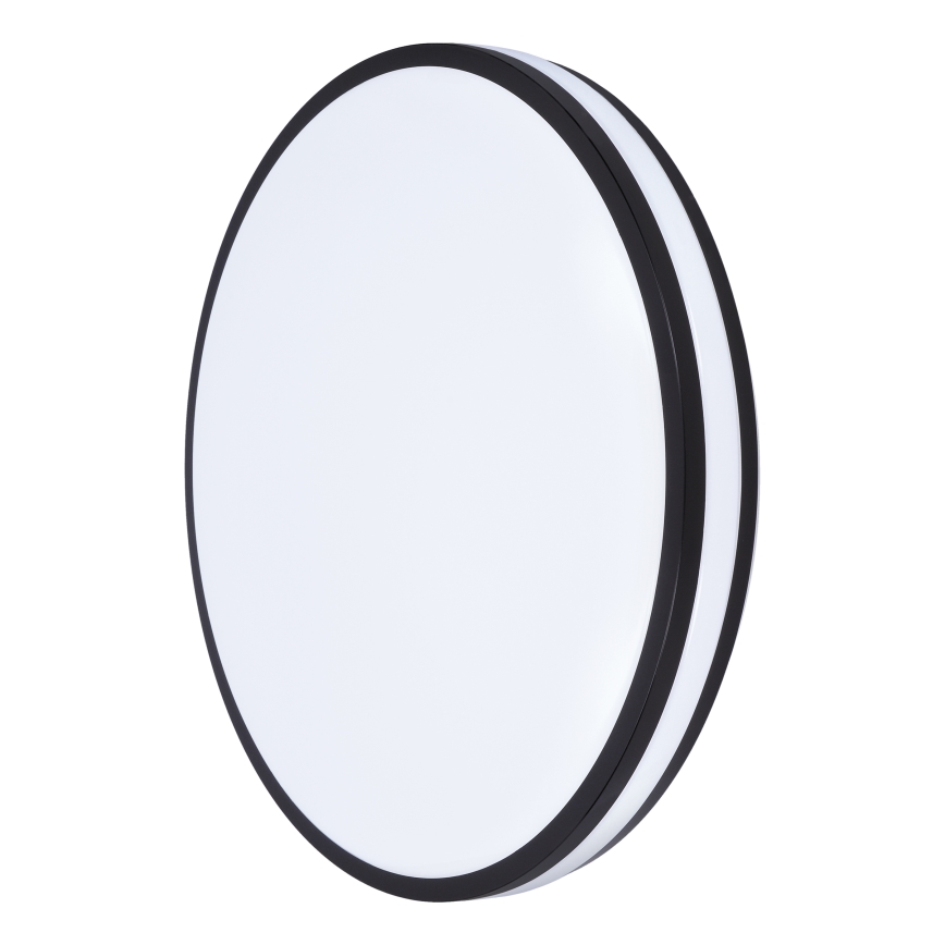 LED prigušiva plafonska svetiljka LASKOS LED/48W/230V 3000-6500K crna + daljinski upravljač