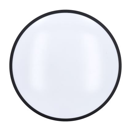 LED prigušiva plafonska svetiljka LASKOS LED/48W/230V 3000-6500K crna + daljinski upravljač