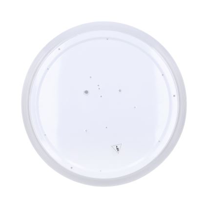 LED RGB prigušiva plafonska svetiljka FLOCO LED/30W/230V 3000-6500K + RGB/6W Ø 40 cm + daljinski upravljač