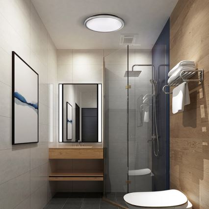 LED plafonsko svetlo za kupatilo ACATE LED/18W/230V 3000/4000/6000K prečnik 22 cm IP54