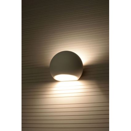 Zidno svetilo GLOBE 1xE27/60W/230V belo