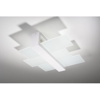 Plafonsko svetlo FENIKS 2 2xE27/60W/230V breza/buk/bela