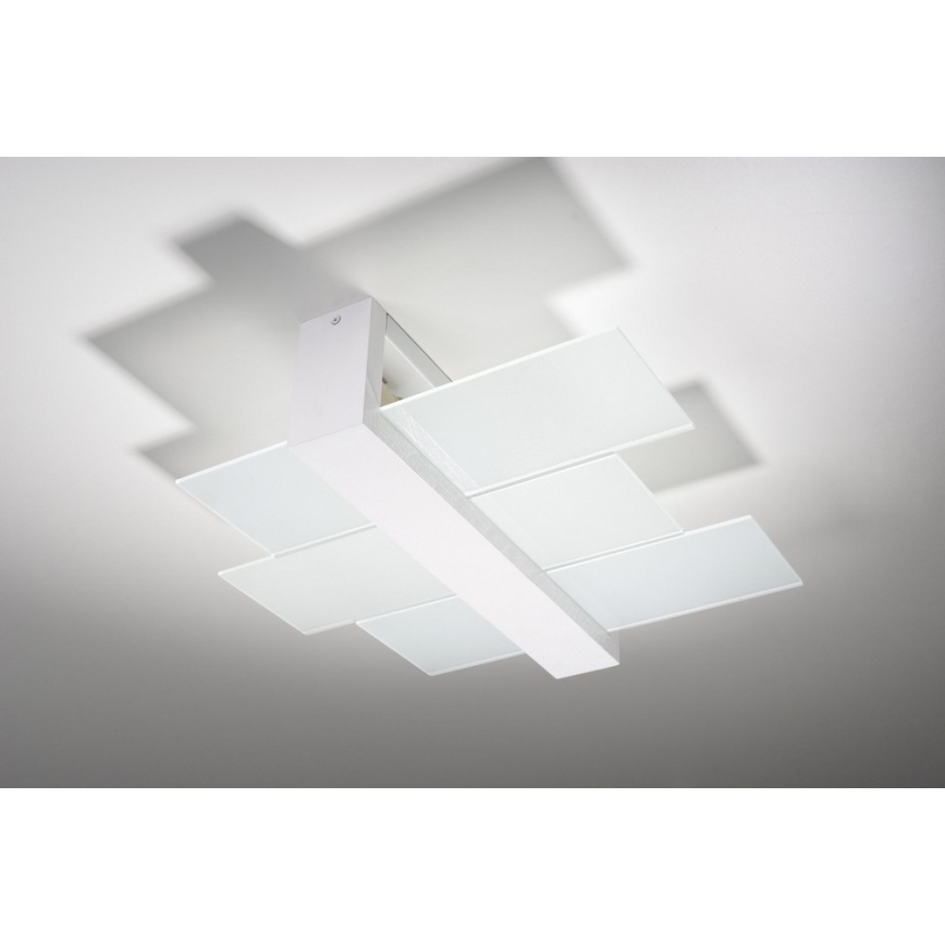 Plafonsko svetlo FENIKS 2 2xE27/60W/230V breza/buk/bela