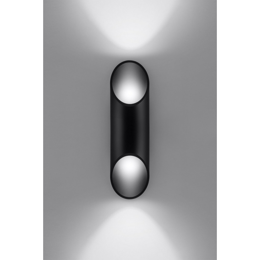 Zidno svetlo PENNE 30 1xG9/40W/230V crno