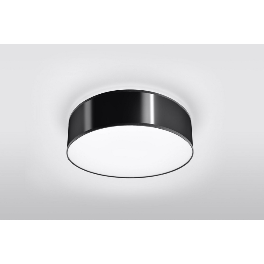 Plafonsko svetlo ARENA 2xE27/15W/230V crna