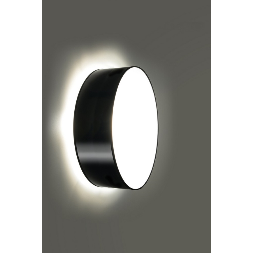 Zidna svetiljka ARENA 1xE27/15W/230V crna