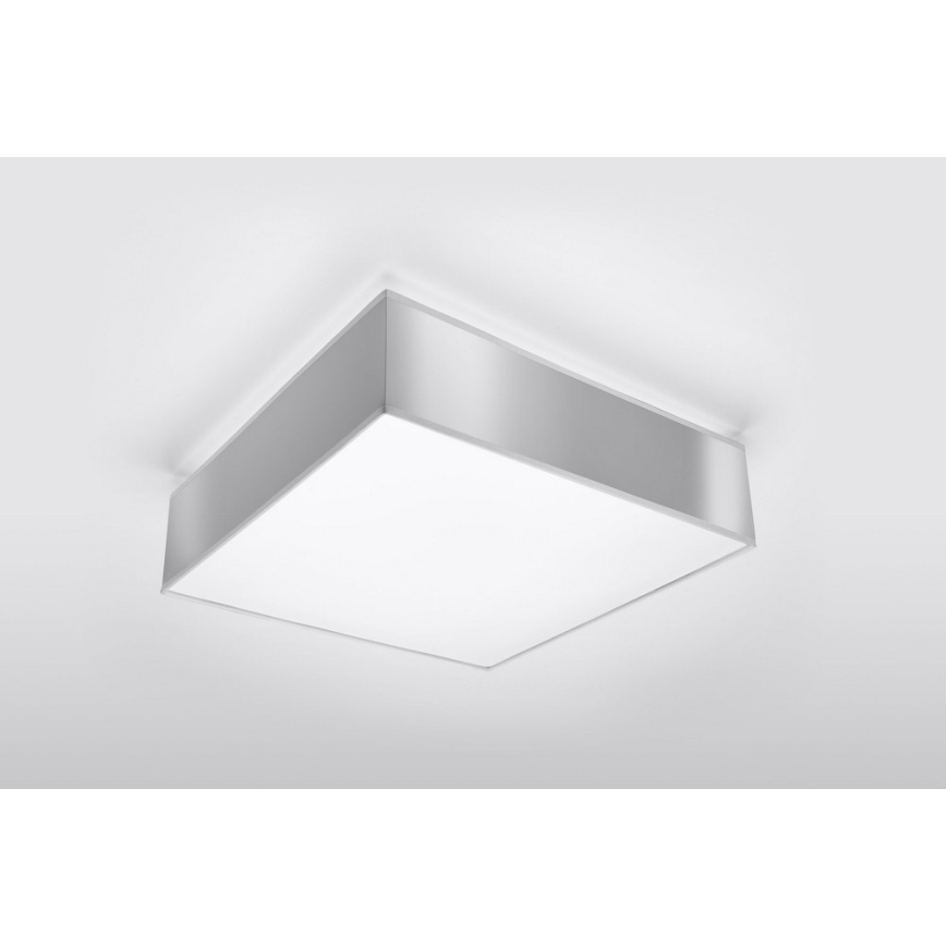 Plafonsko svetlo HORUS 35 2xE27/60W/230V sivo