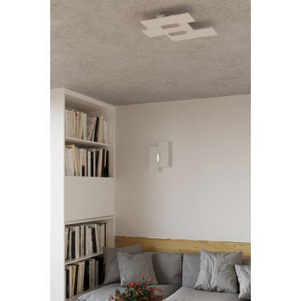 Stropna svetiljka FABIANO 3xE27/60W/230V bela/sjajni hrom