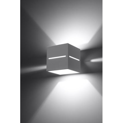 Zidna lampa LOBO 1xG9/40W/230V bela