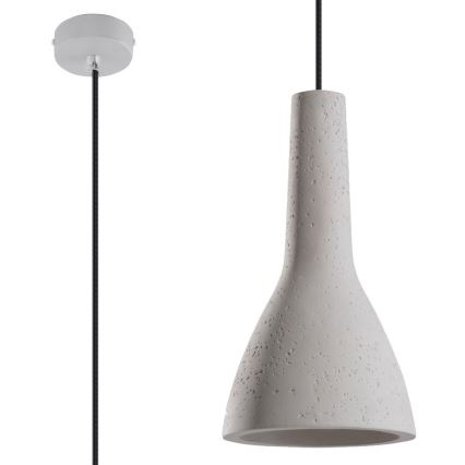 Luster na sajli EMPOLI 1xE27/15W/230V beton