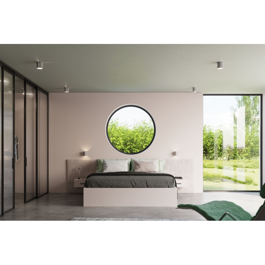 Plafonska lampa INEZ 1xG9/40W/230V siva