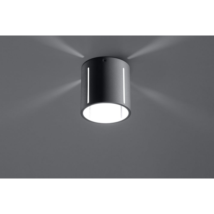 Plafonska lampa INEZ 1xG9/40W/230V siva