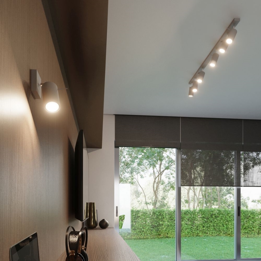 Stropno reflektorsko svetlo RING 4xGU10/10W/230V