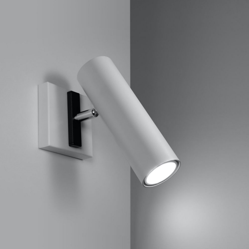 Zidno spot svetlo DIREZIONE 1xGU10/40W/230V belo