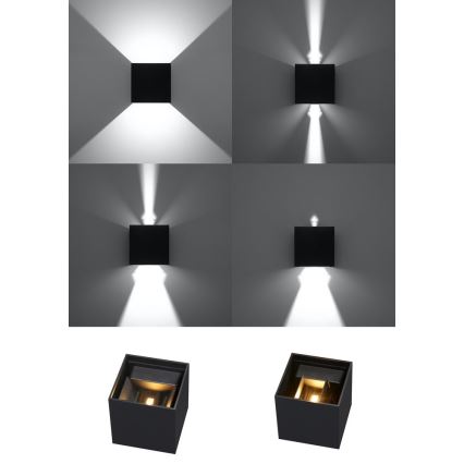 LED Spoljašnje zidno svetlo LUCA LED/6W/230V IP54