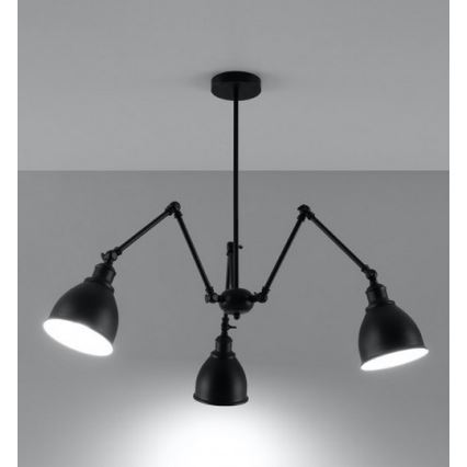 Luster na šipci STARK SHADE 3xE27/60W/230V