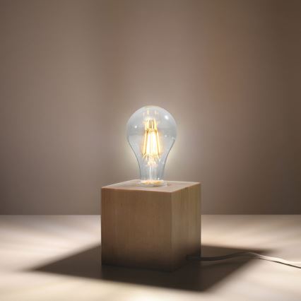 Stona lampa ABEL 1xE27/60W/230V buk