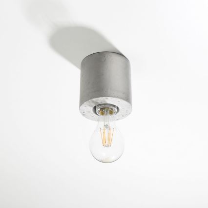Plafonska svetiljka SALGADO 1xE27/60W/230V beton