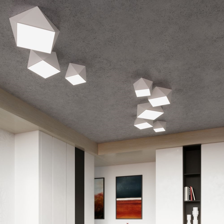 Plafonsko svetlo HEXA 3xE27/60W/230V belo