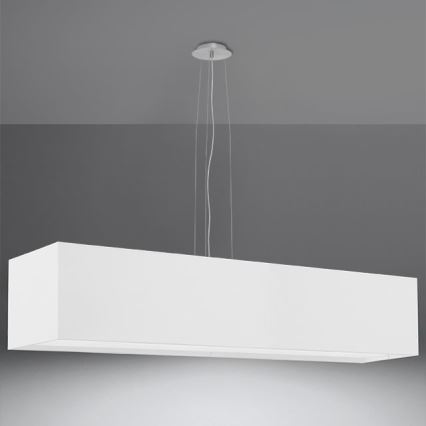 Luster na sajli SANTA 5xE27/60W/230V 120 cm bijela