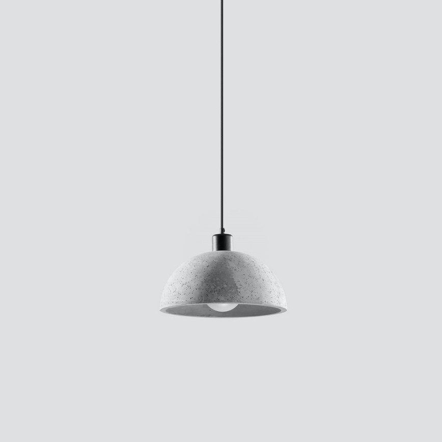 Luster na sajli PABLITO 1xE27/60W/230V beton