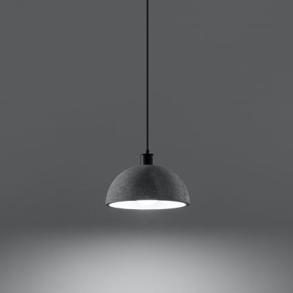 Luster na sajli PABLITO 1xE27/60W/230V beton