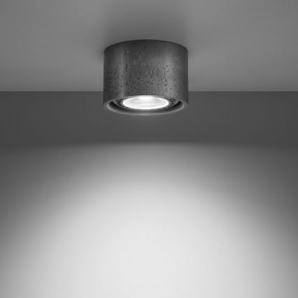 Plafonsko svetlo BASIC AR111 1xGU10/40W/230V beton