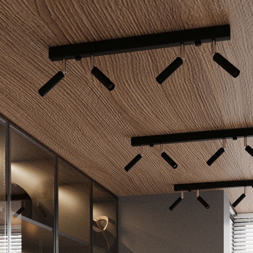 Spot svetiljka EYETECH 4xG9/12W/230V crna